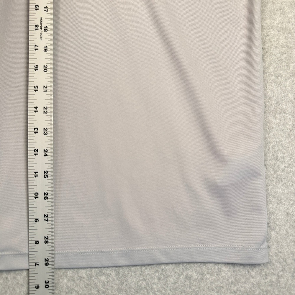 Nike Dri-Fit Golf Polo Shirt Mens Large Pink Gray Short Sleeve - Picture 5 of 9
